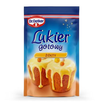 Dr. Oetker Lukier gotowy żółty 100 g