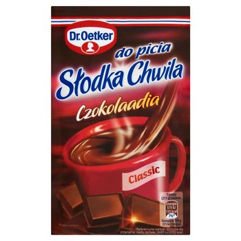 Dr. Oetker Słodka Chwila Czokolaadia Classic Napój czekoladowy w proszku 36 g