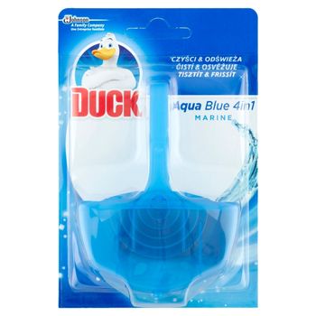Duck Aqua Blue 4w1 Zawieszka do toalet 40 g