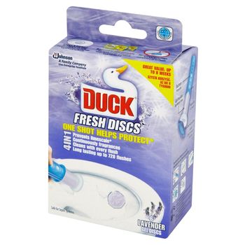 Duck Fresh Discs 4in1 Lavender Żelowy krążek do toalety 36 ml