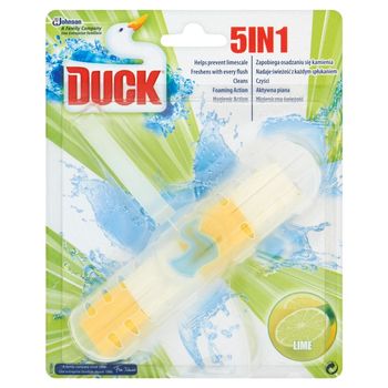 Duck Lime 5in1 Zawieszka do toalet 41 g