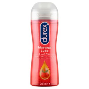 Durex Guarana Żel intymny i do masażu stymulujący 200 ml
