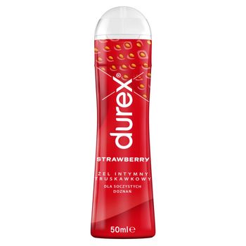 Durex Żel intymny truskawkowy 50 ml