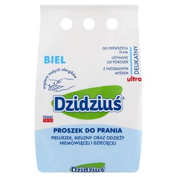 Dzidziuś Proszek do prania biel 3 kg (21 prań)