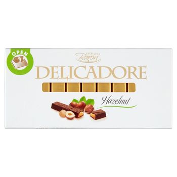 Excellent Baron Delicadore Batoniki z czekolady z nadzieniem orzechowym 200 g