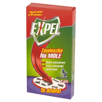 Expel Zawieszka na mole zapach lawendy 2 sztuki