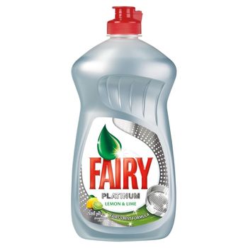Fairy Platinum Lemon and Lime Płyn do mycia naczyń 480 ml