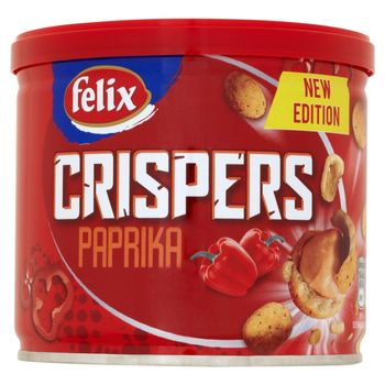 Felix Crispers Orzeszki ziemne smażone w chrupkiej skorupce o smaku paprykowym 110 g