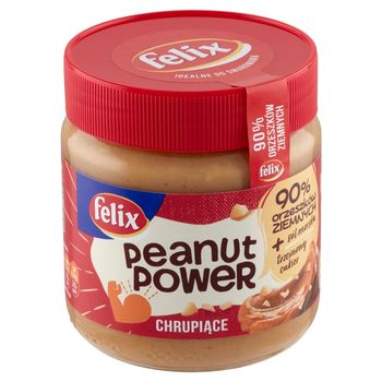Felix Peanut Power Chrupiące Krem orzechowy 350 g