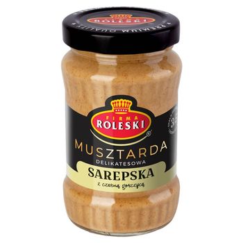 Firma Roleski Musztarda delikatesowa sarepska 175 g 