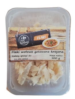 Flaki wołowe gotowane 500 g