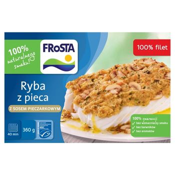 FRoSTA Ryba z pieca z sosem pieczarkowym 360 g