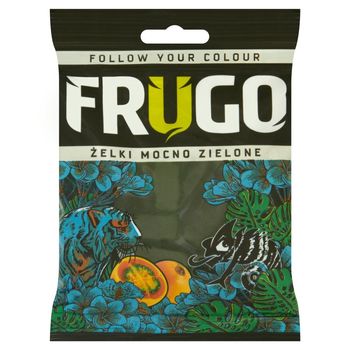 Frugo Żelki mocno zielone 100 g