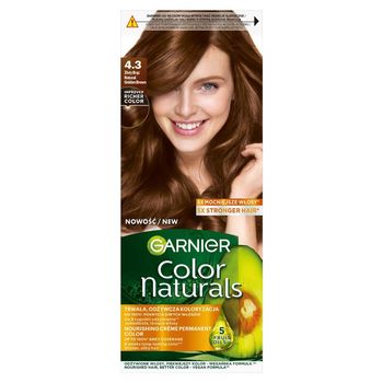 Garnier Color Naturals Krem koloryzujący 4.3 złoty brąz