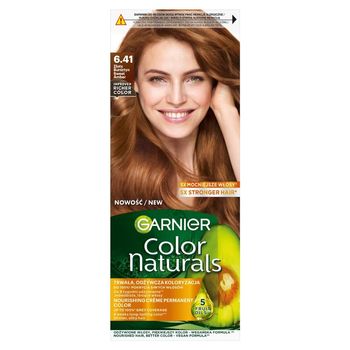 Garnier Color Naturals Krem koloryzujący 6.41 złoty bursztyn