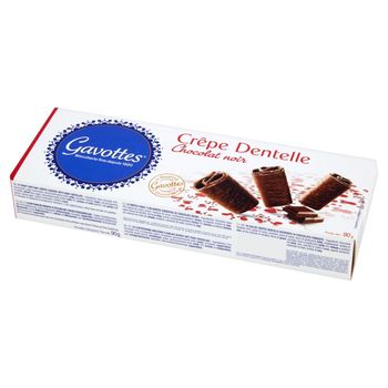 Gavottes Naleśniki Dentelles oblane gorzką czekoladą 90 g