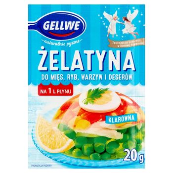 Gellwe Żelatyna 20 g