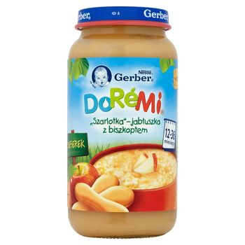 Gerber DoReMi Deserek Szarlotka - jabłuszka z biszkoptem 12-36 miesięcy 250 g