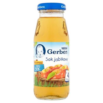 Gerber Mój pierwszy 100% Sok jabłkowy po 4 miesiącu 175 ml