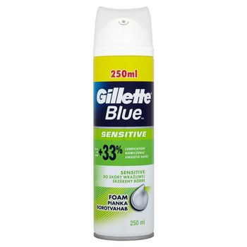 Gillette Blue Sensitive Pianka do golenia do skóry wrażliwej 250 ml