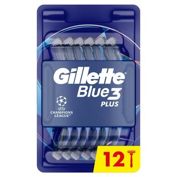 Gillette Blue3 Plus Comfort, maszynki jednorazowe dla mężczyzn, 12 sztuk