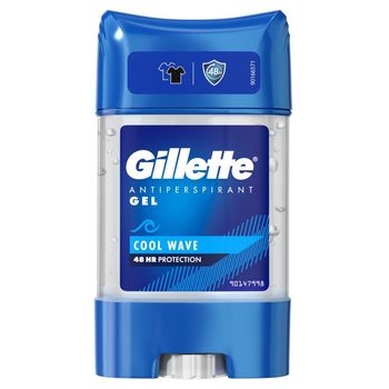Gillette Cool Wave Przezroczysty żel dla mężczyzn