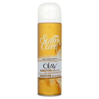 Gillette Satin Care Olay Sensitive Żel do golenia 200 ml