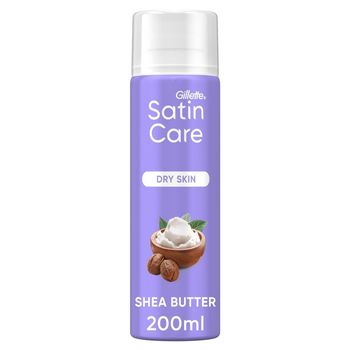 Gillette Satin Care Żel do golenia dla kobiet, Shea Butter Silk, 200ml