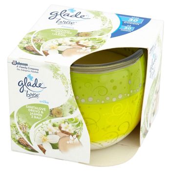 Glade by Brise Drzewo sandałowe z Bali i jaśmin Świeca 120 g