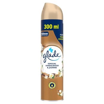 Glade Sensual Sandalwood & Jasmine Odświeżacz powietrza w aerozolu 300 ml