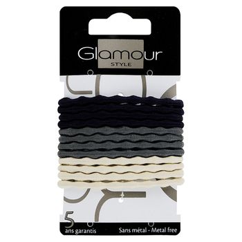 Glamour Ozdoba do włosów 3 kolory 12 sztuk