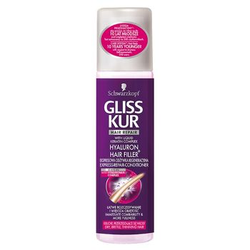 Gliss Kur Hyaluron + Hair Filler Ekspresowa odżywka regeneracyjna 200 ml
