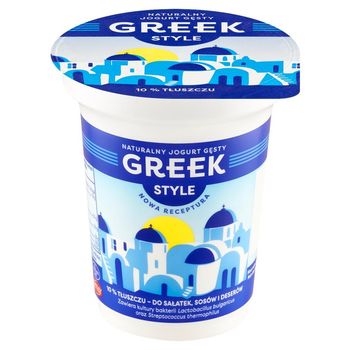 Greek Style Naturalny jogurt gęsty 340 g