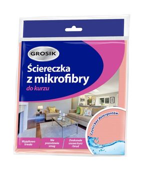 Grosik Ściereczka z mikrofibry do kurzu