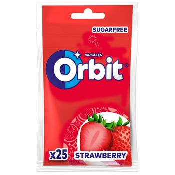 GUMA ORBIT 35g STRAWBERRY 25 T
