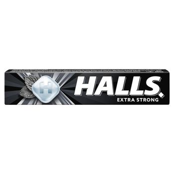 Halls Extra Strong Cukierki o smaku mentolowo-eukaliptusowym 33,5 g