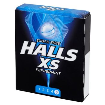 Halls XS Peppermint Cukierki 17 g