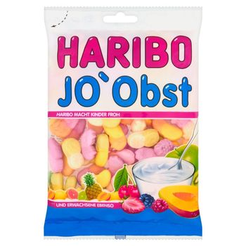 Haribo Jo' Obst Żelki owocowe z jogurtem 175 g