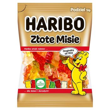 Haribo Złote Misie Żelki owocowe 175 g