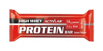High Whey Protein Bar - o smaku cytrynowym Activlab (80 gram) <<TEST>>