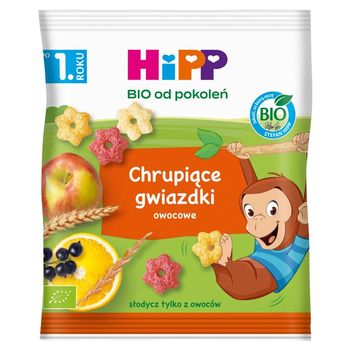 HiPP BIO Chrupiące gwiazdki owocowe po 1. roku 30 g