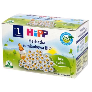 HiPP BIO Herbatka rumiankowa od 1. tygodnia 30 g (20 torebek)