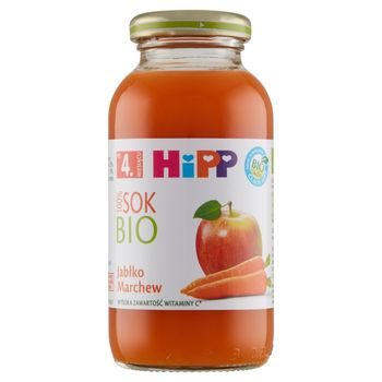 HiPP BIO Sok 100% jabłko marchew po 4. miesiącu 0,2 l