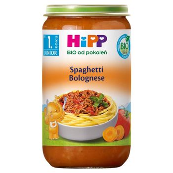 HiPP BIO Junior Spaghetti bolognese po 1. roku 250 g 