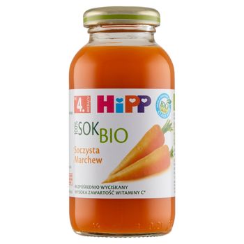 HiPP BIO Sok 100% soczysta marchew po 4. miesiącu 0,2 l