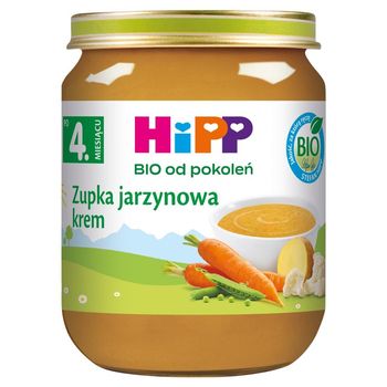 HiPP BIO Zupka jarzynowa krem po 4. miesiącu 125 g
