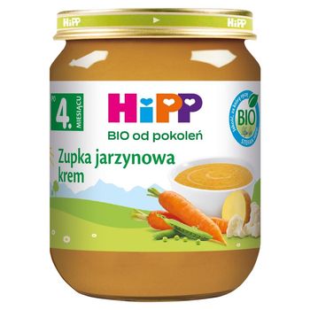 HiPP BIO Zupka jarzynowa krem po 4. miesiącu 125 g
