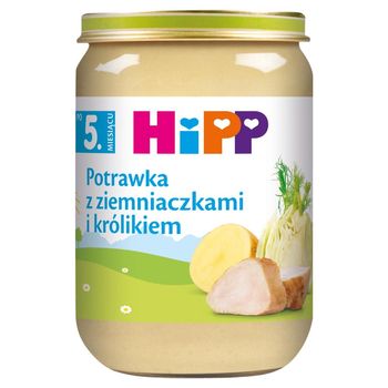 HiPP Potrawka z ziemniaczkami i królikiem po 5. miesiącu 190 g