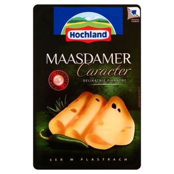 Hochland Maasdamer Caracter Ser w plastrach 135 g