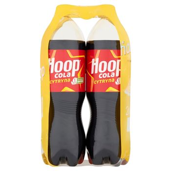 Hoop Napój gazowany cola cytryna 2 x 2 l